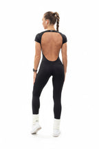 The Lily Backless Cap-Sleeve Sculpting Jumpsuit