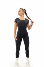 The Lily Backless Cap-Sleeve Sculpting Jumpsuit